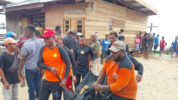 Sebuah longboat Fiber 40 PK memuat 18 orang dinyatakan tenggelam di perairan muara pulau Mandais – Burowai Kabupaten Kaimana, Papua Barat, Jumat (30/6).