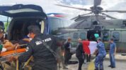 Jenazah Sertu Ismunandar korban penembakan Kelompok Kriminal Bersenjata (KKB) di Kabupaten Puncak Jaya, pada Minggu (17/3) telah