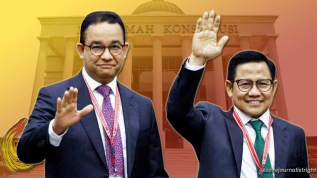 Gugatan ditolak Mahkamah Konstitusi (MK), Capres dan Cawapres Nomor Urut 1, Anies Baswedan dan Muhaimin Iskandar enggan menanggapi