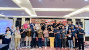 Komisi Pemilihan Umum (KPU) Kabupaten Mimika melakukan teken kerjasama dengan Jaringan Media Siber Indonesia (JMSI) Kabupaten Mimika