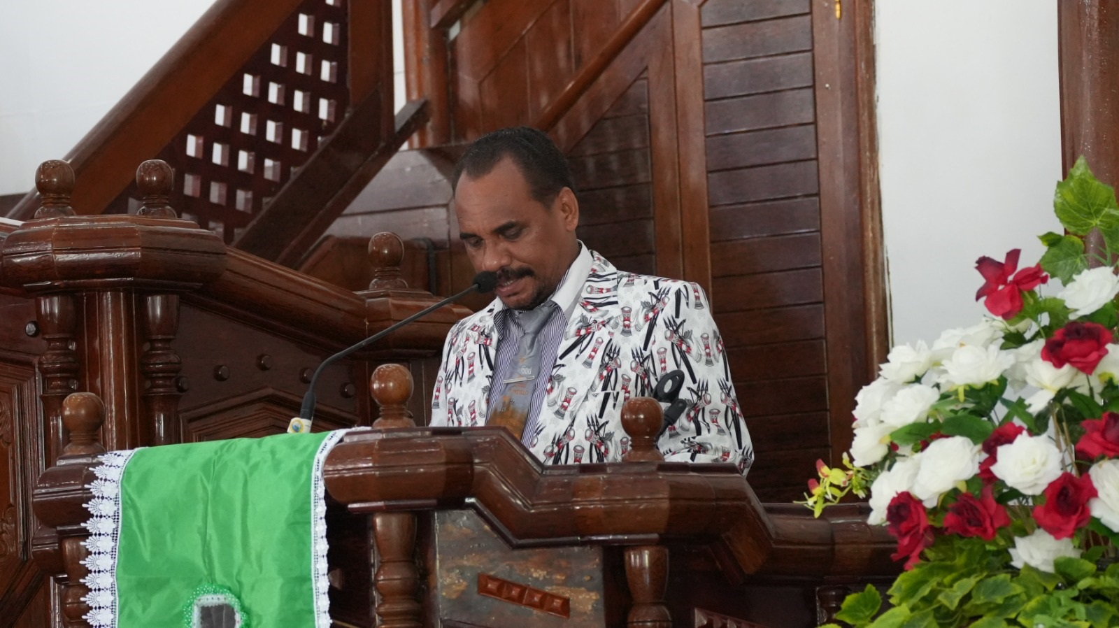 GKI Maranatha Polimak I-III menggelar sidang jemaat XXX di gedung gereja GKI Marnaatha Polimak I-III. Jumat (22/11/2024).