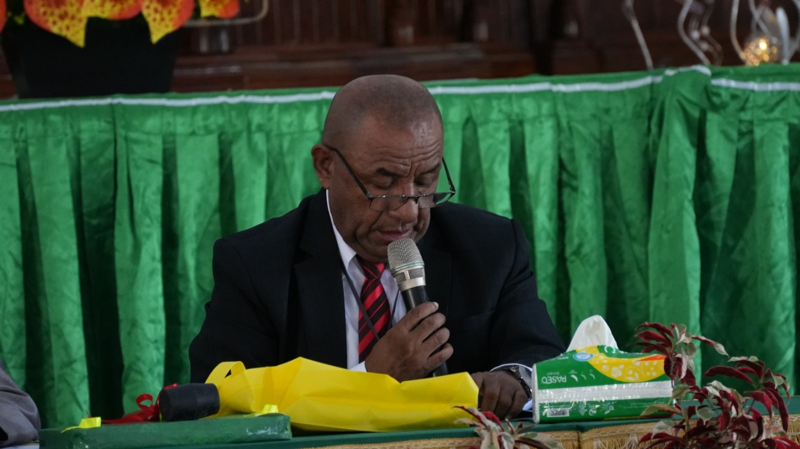 GKI Maranatha Polimak I-III menggelar sidang jemaat XXX di gedung gereja GKI Marnaatha Polimak I-III. Jumat (22/11/2024).