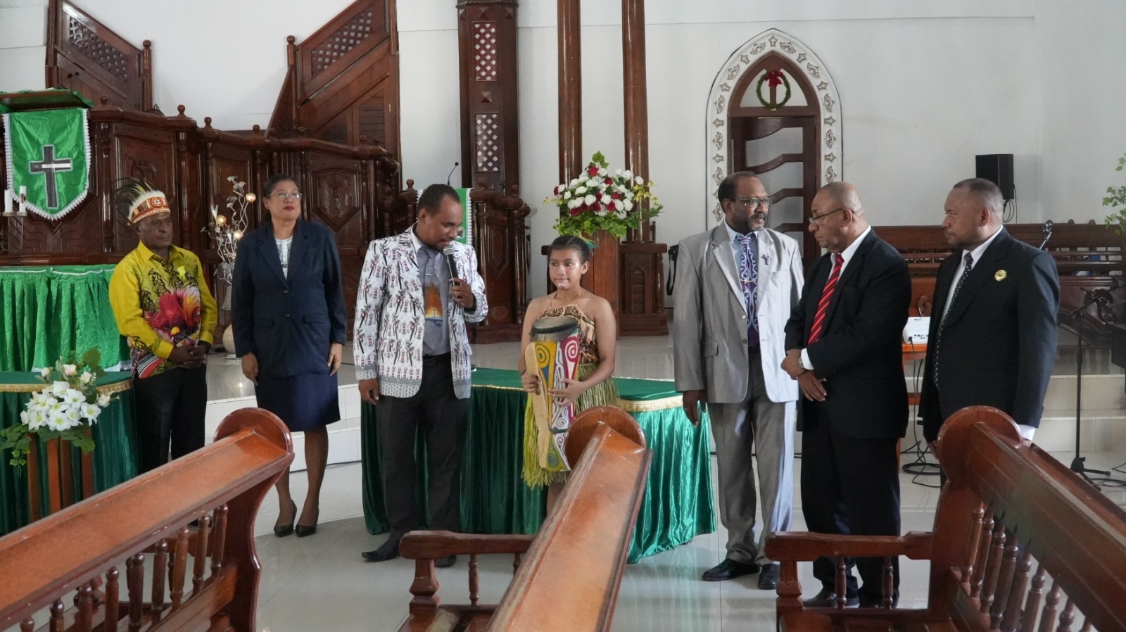 GKI Maranatha Polimak I-III menggelar sidang jemaat XXX di gedung gereja GKI Marnaatha Polimak I-III. Jumat (22/11/2024).