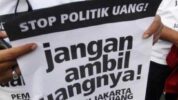 Menjelang hari pencoblosan pilkada 2024 serentak, Badan Pengawas Pemilihan Umum (Bawaslu) Jakarta mengingatkan warga agar menolak uang