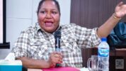 Ketua KPU Papua Tengah, Jennifer Darling Tabuni mengajak seluruh masyarakat di wilayah Papua Tengah ikut menyukseskan Pilkada 2024 yang aman dan damai.