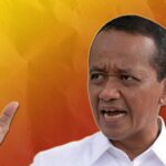 Dalam acara Himpunan Pengusaha Muda-Badan Pengelola Investasi Daya Anagata Nusantara Business Forum Menteri ESDM Bahlil Lahadalia