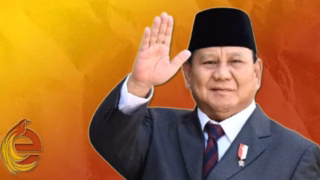 Gedung Kejaksaan Agung dari tiga korporasi barang bukti oleh Presiden Prabowo Subianto yang tiba di Kejaksaan Agung pukul 10.52 WIB